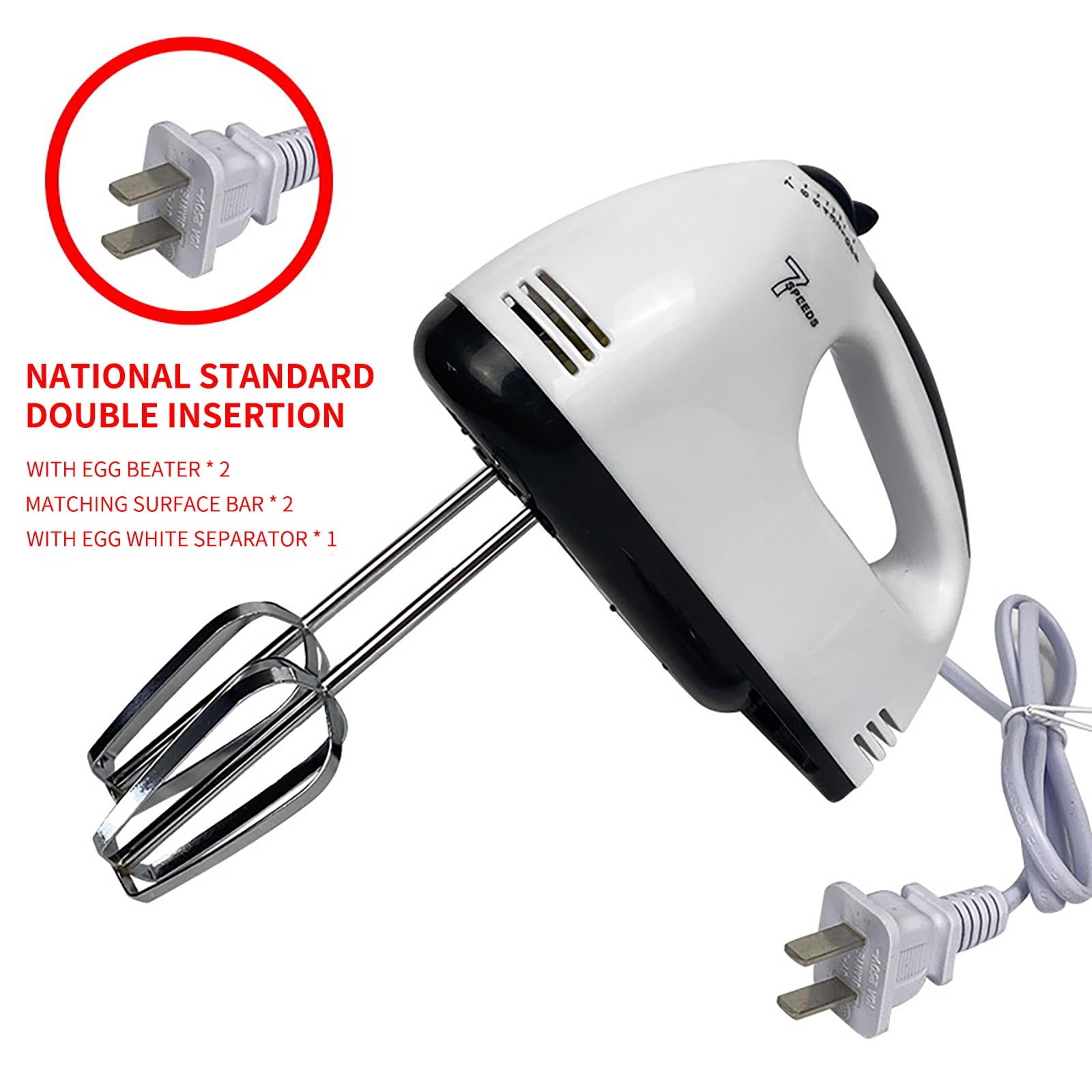  Durable Hand-Held Manual Mixers Kitchen Hand Held, Safe Hand  Mixer, for Making Cakes for Machine Baking Tool Making Waffles Making  Batters: Home & Kitchen