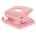 thumbnail image 3 of UPGRATOR Leaf Hole Punch For Students Pink Plastic 1Set Paper Punching Home Use, 3 of 6