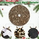 thumbnail image 4 of mfyjkho Falda De Árbol De Navidad Con Lentejuelas Amarillas Y Purpurina Para Decoración De Fiestas Navideñas, Fibra De Poliéster, Disponible En 18 Pulgadas, 24 Pulgadas, 48 Pulgadas, 1 Unidad, 4 of 8