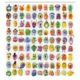 thumbnail image 3 of Ambesonne Animation Shower Curtain, Mosters Cartoon, 69"Wx75"L, Multicolor, 3 of 5