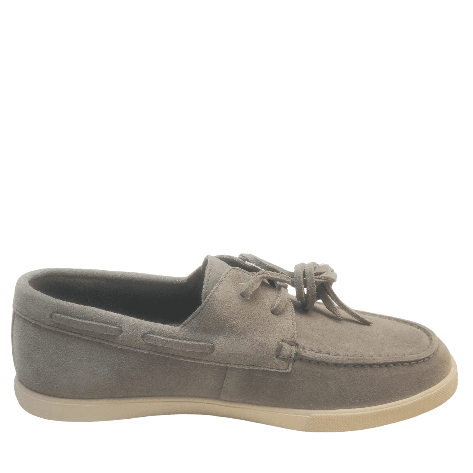 Vince. || Salerno Suede Loafer Sneaker‎ Boat Shoe Gray Vince Sean Suede Loafer Sneaker (Men) | Nordstrom main image 3