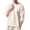 Khaki, variant on Mens Summer T-Shirts Short Sleeve Crewneck Tunic Top Basic Vacation Tshirts Loose Sport Shirts Oversized Tee Tops Black 3XL