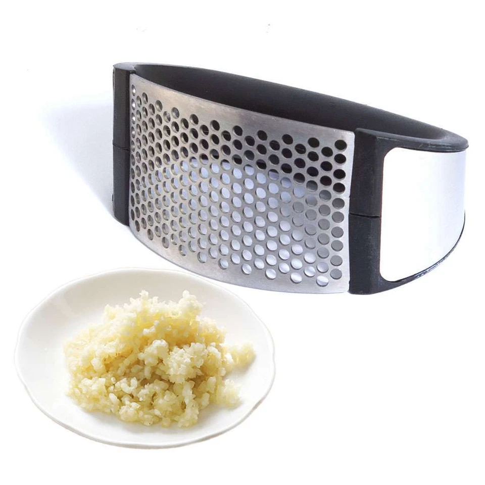 BUTTERFLY- 3Pcs Garlic Press Crusher Squeezer Tool Stainless Steel Masher Kitchen Tools