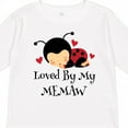 thumbnail image 4 of Inktastic Loved by My MeMaw Grandchild Girls Long Sleeve Toddler T-Shirt, 4 of 5