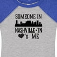 thumbnail image 4 of Inktastic Nashville Tennessee Someone Loves Me Skyline Boys or Girls Baby Bodysuit, 4 of 5