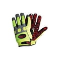 thumbnail image 2 of RefrigiWear HiVis Super Grip Glove - High Visibility Insulated Work Gloves, -20°F Cold Protection, Durable Latex-Coated Palm, Warm Acrylic Lining, 2 of 4