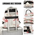 thumbnail image 3 of FORMRS Mini Backpack Purse for Women Travel Daypack Casual Shoulder Bag, Brown Starfish, 3 of 7