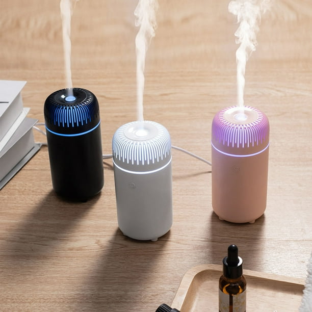 Sunshine Aromatherapy Machine - Humidificador para coche y sobremesa, depósito de 90 mL, LED de 7 colores, tipo C, niebla silenciosa para hogar, oficina, viajes