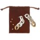 thumbnail image 4 of Pendientes colgantes geométricos de oro y plata shaofei perla, 4 of 5