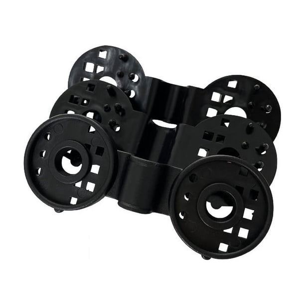 120 Clips De Plástico Con Ojal Para Red De Jardín Y Tela De Sombra, De PP Resistente, Reutilizables, De 10,5x5,5 Cm, Para Fijar Mallas Y Proteger Plantas