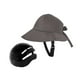 thumbnail image 4 of Casco de bicicleta para adultos, 58-60 cm, con forma de sombrero para mujer Gris, 4 of 9