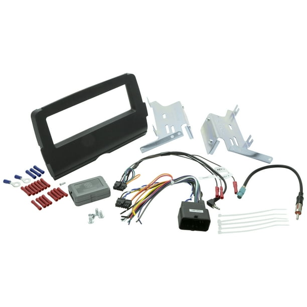 SCOSCHE HD14UBN Touring 14up Harley Bat Wing Single DIN Mounting Dash