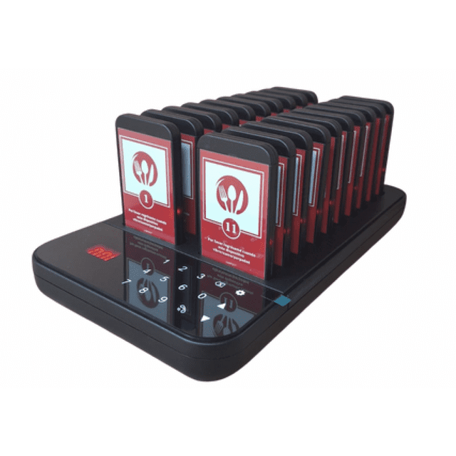 Sistema de llamado de personas para restaurante, Pagers para llamado de personas en restaurantes