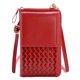 thumbnail image 1 of Apuakthei - Cartera para teléfono móvil, tipo bandolera, de piel sintética, pequeña, para mujer, 1 of 5