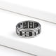 thumbnail image 5 of Minnieouse Anillo giratorio Bagua moda Punk banda anillos ancho titanio acero joyería encanto boda hombres amante dedo accesorios Ropa, zapatos y accesorios Miscelánea  10 # como se muestra Minnieouse AP016423-04, 5 of 6