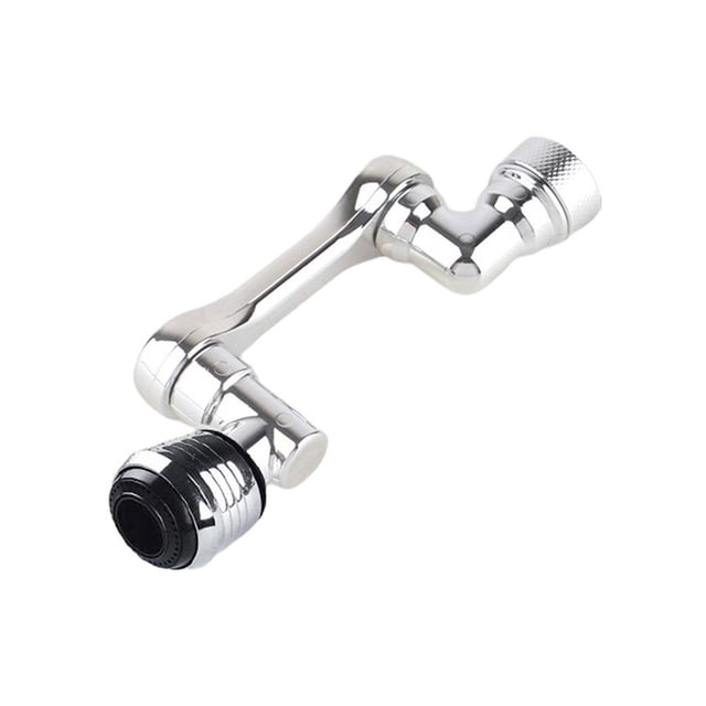 Rotatable Multifunctional Extension Faucet Aerator Swivel Robotic Arm Water Filter Sink Water Tap Bubbler Sink Fit ,Easy to Install