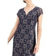 thumbnail image 2 of Connected Apparel Womens Lace Sequined Evening Dress, 2 of 6