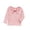 Pink, variant on Wilark Toddler Girls Cotton T Shirts with Long Sleeve Size 5, Striped Casual Cute Knitted Kids Fall Winter Tops Black