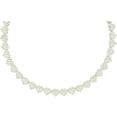 thumbnail image 1 of Dazzlingrock Collection Collier Fleur Diamant Blanc Rond 14K 6.50 Carats (ctw), Or Blanc, 1 of 1