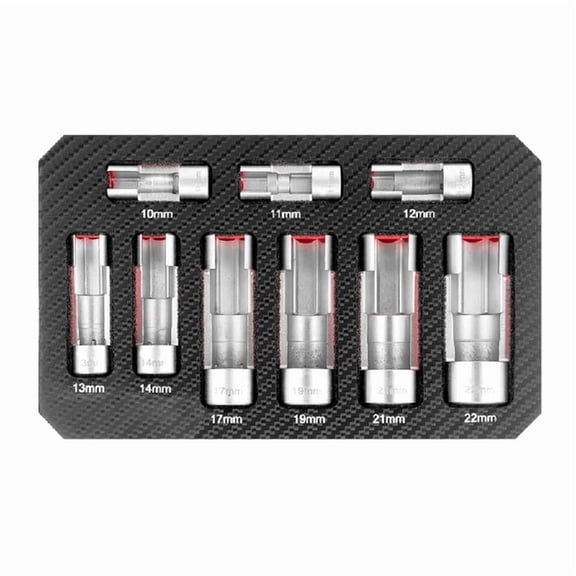 Milue Car Oxygen Sensors Socket Removal Wrench Tool Offset O2 Oxygen Sensors Wrench