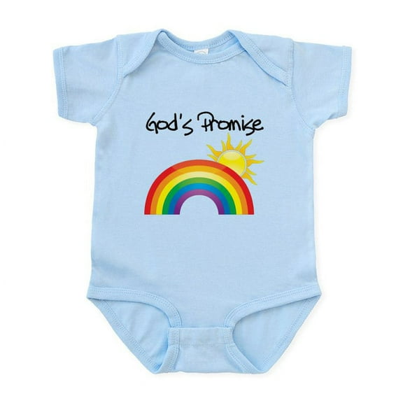 CafePress - God's Promise Infant Bodysuit - Baby Light Bodysuit, Size Newborn - 24 Months