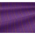 thumbnail image 5 of oneOone Viscose Jersey Fabric Leaves & Swirl Block Printed Craft Fabric BTY 60 Inch Wide, 5 of 5