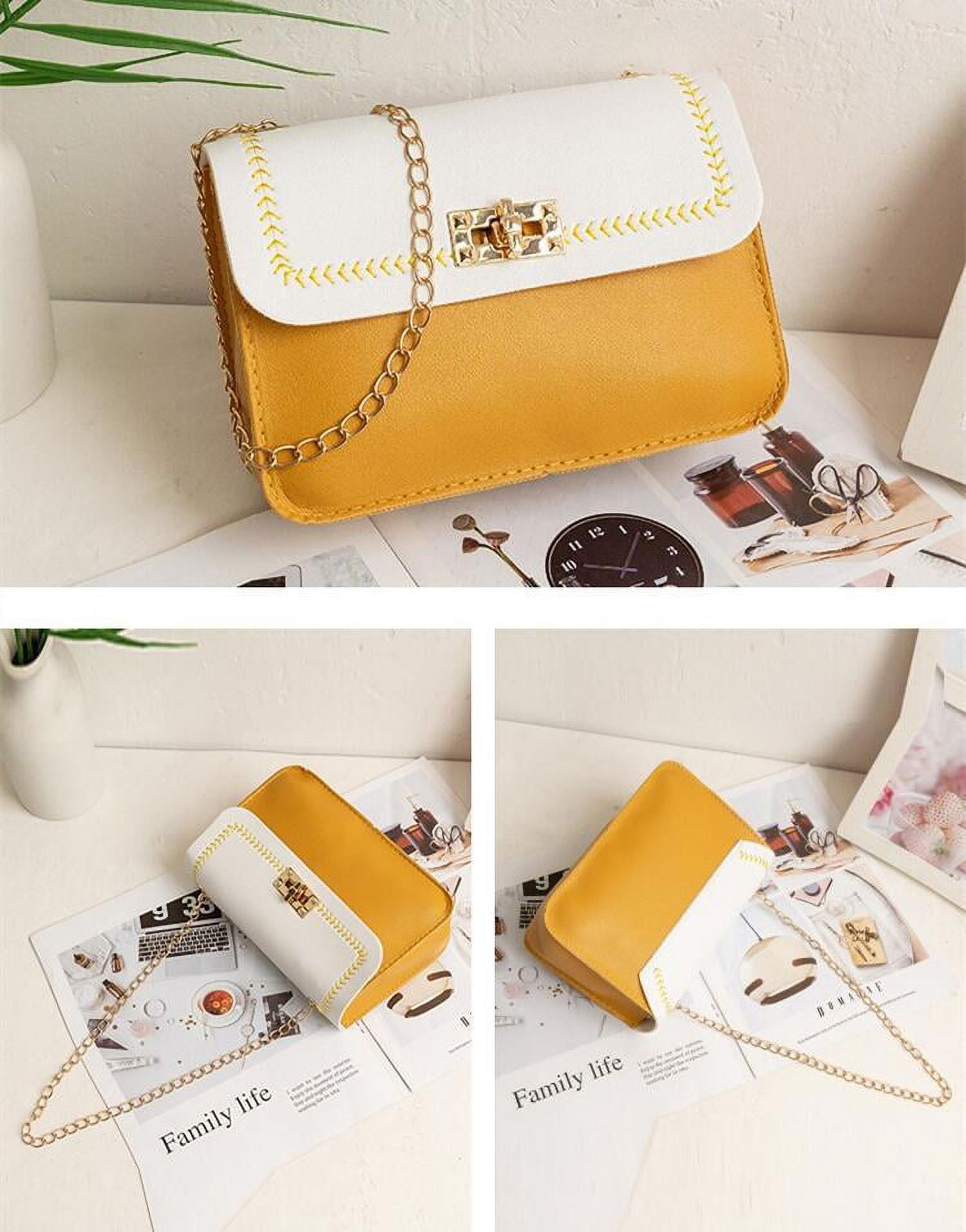 OLOEY Small Shoulder Bag for Women Fashion Faux Leather Purses Handbag Soft Lightweight Bags with Adjustable Strap Walmart