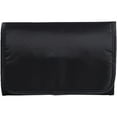 thumbnail image 1 of Hukapapa Nueva bolsa de lavado de poliéster bolsa de cosméticos portátil perezosa bolsa de almacenamiento de artículos de tocador para el hogar negro, 1 of 5