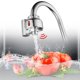 thumbnail image 3 of Grifo de lavabo inteligente sin contacto, grifo con sensor automático, grifo manos libres, 3 of 8