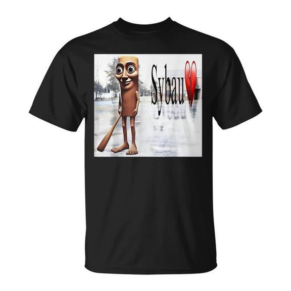 Tung Tung Tung Sahur Sybau Italian Brainrot T-Shirt Size S-5XL