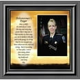 thumbnail image 3 of Policewoman's Prayer, Police Officer Gifts for Women, Police Woman Framed Poem, 10x10 6596, 3 of 6