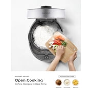 CUCKOO Twin Pressure Rice Cooker 6-Cup Uncooked / 12-Cup Cooked with Nonstick Inner Pot, Versatile Rice Maker & Warmer with 16 Menu Options, Open Cooking Mode, Voice Guide, Gray (CRP-ST0609FG)
