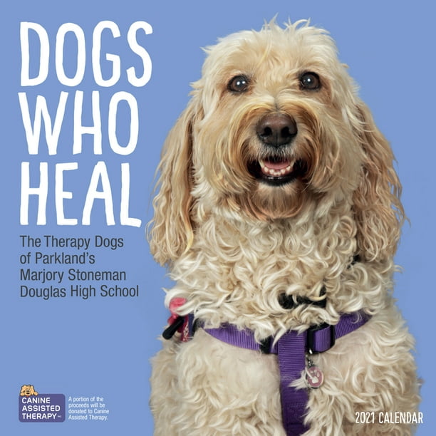Dogs Who Heal Wall Calendar 2021 The Therapy Dogs of Parkland's