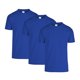 thumbnail image 1 of Playera para Caballero Color Royal Talla Grande 100% Algodón - 3 Piezas, 1 of 3