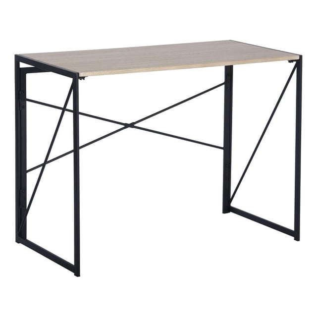 Homycasa 39 inch Home Office Desk Writing Computer Table Oak