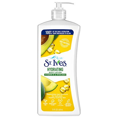 Sceptisch Compliment eend St. Ives Daily Hydrating Vitamin E & Avocado Body Lotion, 21 oz -  Walmart.com