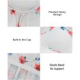 thumbnail image 5 of Women's Tank Top with Built in Bra Cup Push Up Supportive Sleeveless Camisole Tee Shirt Top Bra Relaxed Blouse S-4XL, 5 of 6