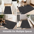 thumbnail image 3 of JAATOP Doormat Indoor 24"x 36", Dirt Trapper Entryway Rugs, Washable Welcome Mat for Inside, Entryway Rug Floor Mats Machine Washable, Dark Gray, 3 of 9