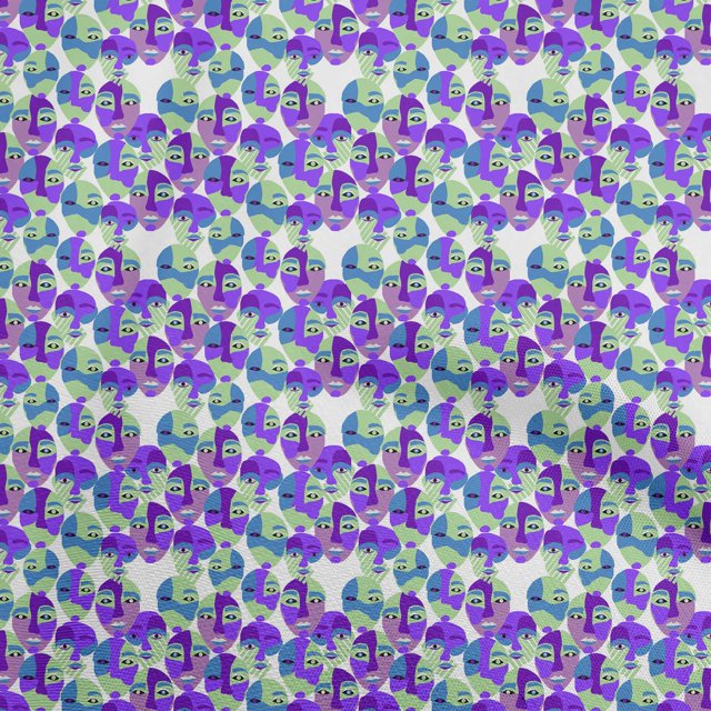 oneOone Velvet Purple Fabric Abstracts Sewing Craft Projects Fabric Prints By Yard 58 Inch Wide