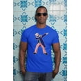 thumbnail image 3 of 4th Of July Dabbing Uncle Sam Mens T Shirt, 3 of 5