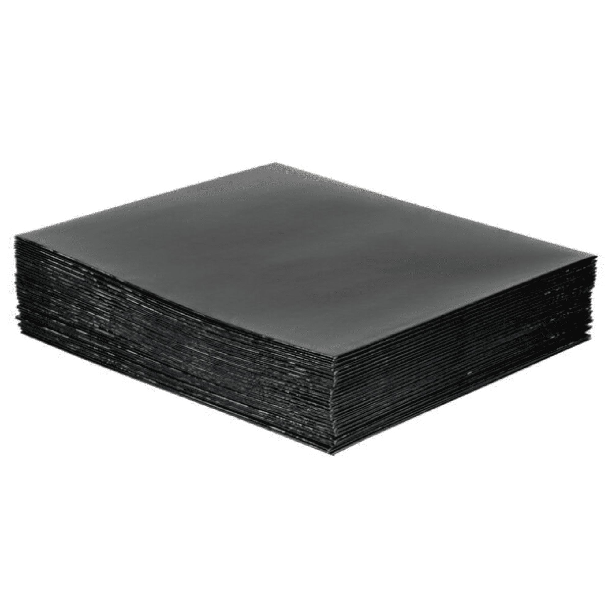 School Supply Boxes | (Black) Three Prong, Two Pocket Folders | 10 Pack | Letter Size Folders for the Classroom & Office