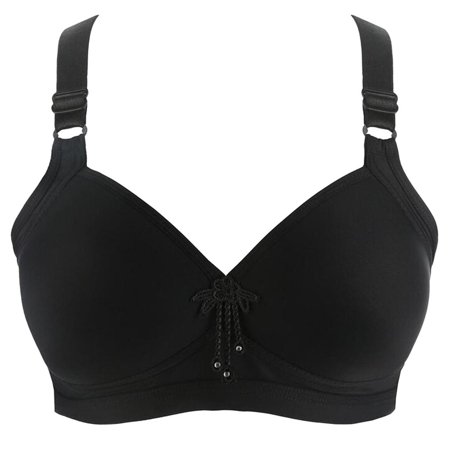 

Eashery Women Bras Plus Size Push Up Solid Womens Bras Comfortable Black 95