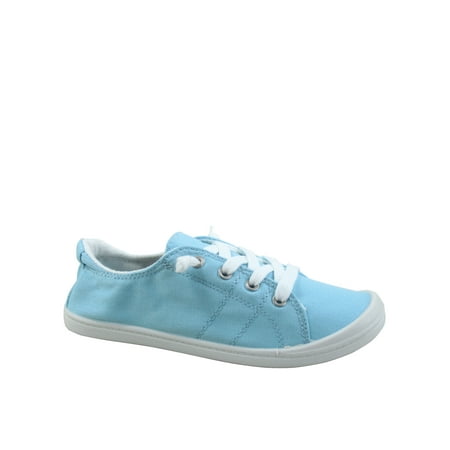 

Zig-s Women s Causal Comfort Slip On Round Toe Flat Sneaker Shoes ( Blue 6)