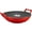 Red, variant on Bruntmor Skillets & Frying Pans Pre-Seasoned Cast Iron Wok Black 14-inch W Large Loop Handles
