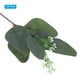 thumbnail image 3 of Hojas de Eucalipto Artificiales Uxcell, Tallos de Eucalipto en Bulto, Dollar Plateado de Seda Falsa para Decoración de Verdor, Verde 20 Pcs, 3 of 6