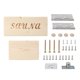 thumbnail image 1 of Sauna Room Door Handle Replacement Sauna Room Bathroom Supplies Accessories, 1 of 5