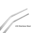 thumbnail image 3 of Uxcell 15" Extra Long Aquarium Curved Tweezers Fish Tank Aquatic Plants Clips Stainless Steel  Silver Tone, 3 of 5