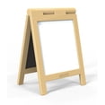 thumbnail image 3 of Guidecraft Set of 3 Miniature Folding Mini Message Boards - Dry-Erase White Board, Chalkboard, Office Product and School Supply, 3 of 7