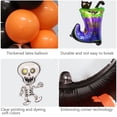 thumbnail image 3 of Halloween Balloon Arch Garland Kit Halloween Banner Flags Balloons Set for Halloween Theme Party Background Classroom Decorations, 3 of 6