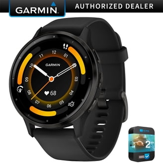 Garmin Fenix 6 - Sapphire Carbon Gray GPS Smartwatch with Black